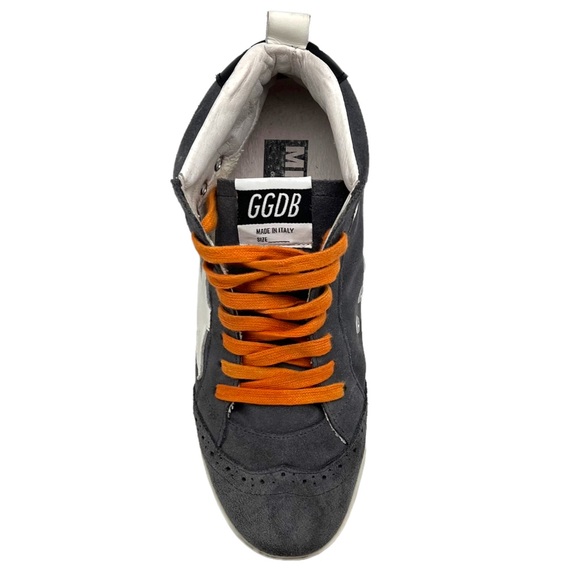 *EUC* Golden Goose Mid Star Gray Suede & White Star, Size 39 (9 US) - Picture 4 of 15